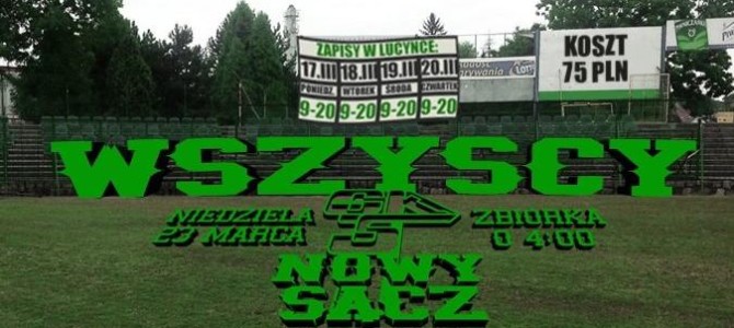 Do&nbsp;czwartku zapisy na&nbsp;wyjazd do&nbsp;Nowego Sącza !