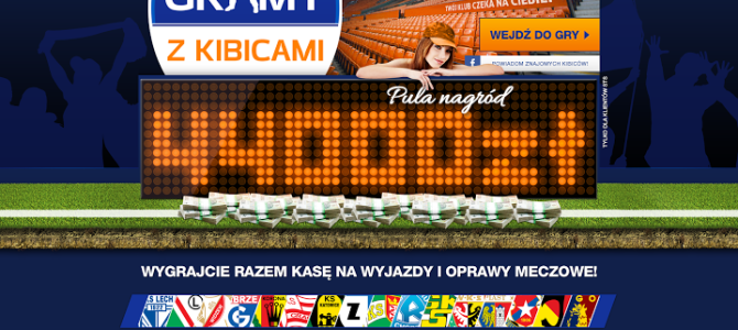 Gramy z&nbsp;kibicami – realna szansa na&nbsp;pieniądze dla kibiców