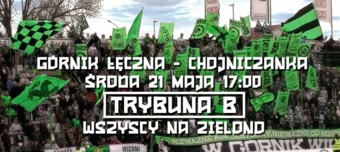 W&nbsp;środę z&nbsp;Chojniczanką. Bilety już dostępne! WSZYSCY NA&nbsp;TRYBUNĘ B!