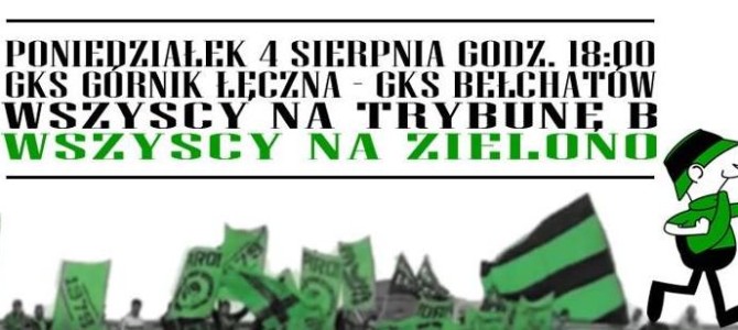 Bilety na&nbsp;mecz z&nbsp;GKS-em Bełchatów w&nbsp;sprzedaży. Wszyscy na&nbsp;Trybunę B!