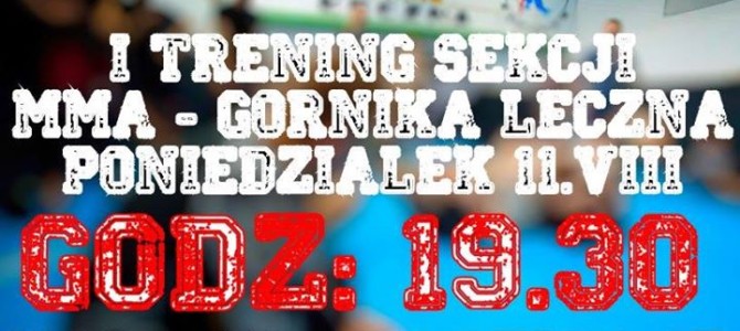 Startuje sekcja MMA Górnika Łęczna