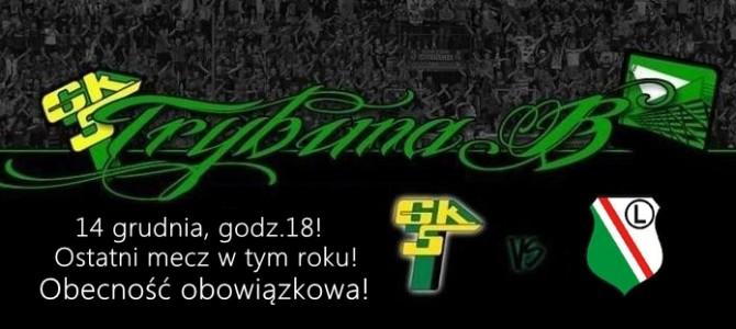 Górnik – Legia: Wszyscy na&nbsp;Trybunę B!