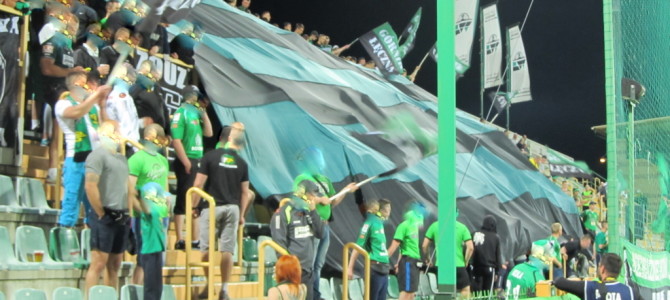 Oprawa + Video relacja z&nbsp;meczu z&nbsp;GKSem Bełchatów