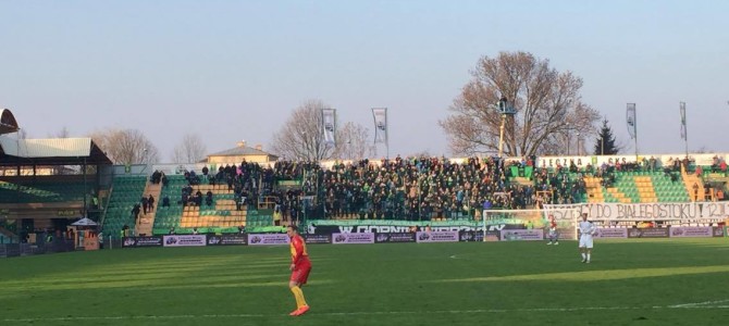 Górnik – Korona, relacja z&nbsp;trybun