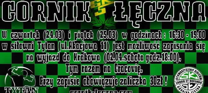 Zapisy na&nbsp;wyjazd do&nbsp;Krakowa!