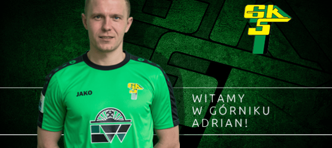 Adrian Łuszkiewicz piłkarzem Górnika
