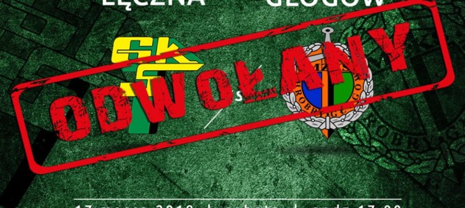 Mecz Górnik-Chrobry odwołany!