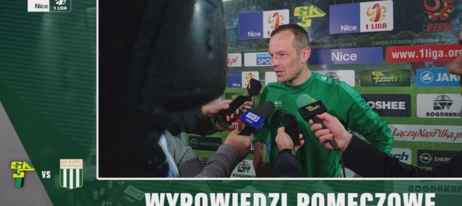 Wypowiedzi po&nbsp;meczu z&nbsp;Olimpią [Wideo]